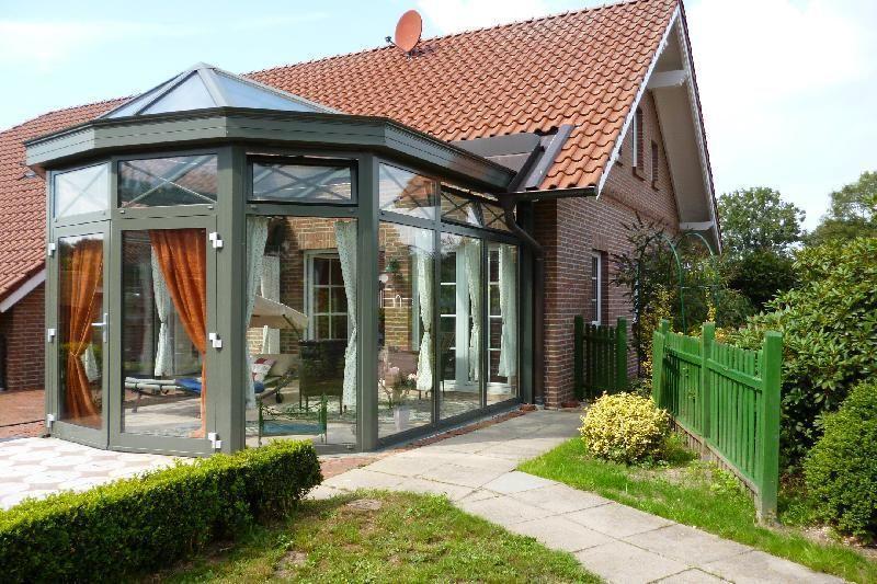 Haus Schiffer - Ferienwohnung Lilli Rhauderfehn Exterior foto